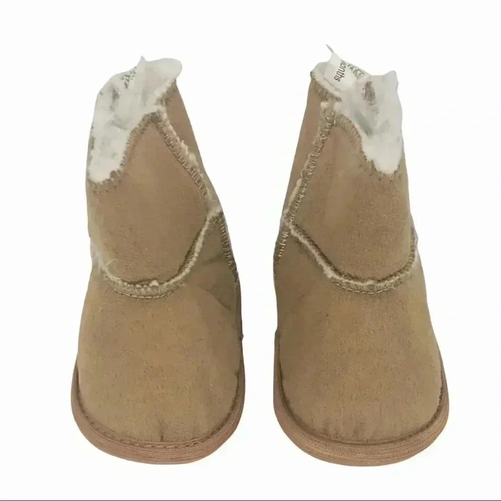 RILEYROOS BABY BOOTS 3–6 MONTHS SUEDE SANDBOX WALKERS SOFT SOLE INFANT SHOES